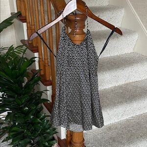 Express Silk 90s Minimalist Halter Top